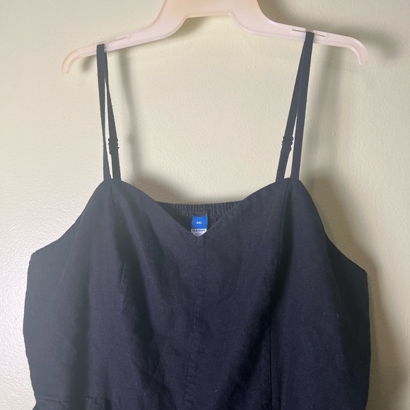 Old Navy XXL Black Sleeveless Romper - Picture 5 of 8